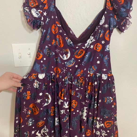 Blackmilk Trick or Treat Cosmic Dress - Picture 2 of 4